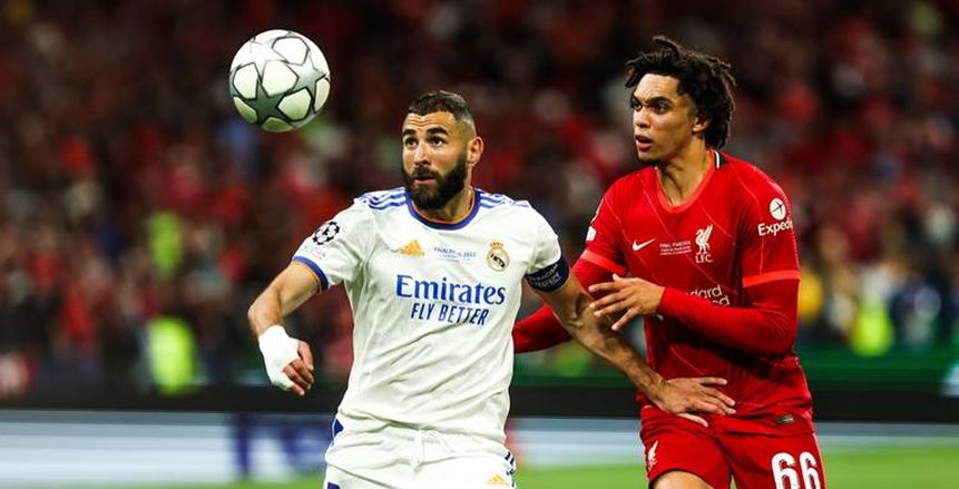 لحظة بلحظة لمباراة ليفربول 2-5 ريال مدريد.. انتهاء اللقاء