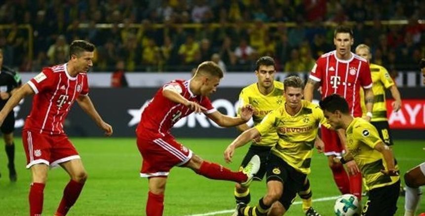 بث مباشر لمباراة بايرن ميونخ وبروسيا دورتموند في الدوري الألماني