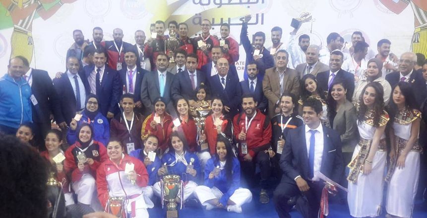 كاراتية الأهلي يحصد معظم ميداليات البطولة العربية للأندية فى اليوم الأول