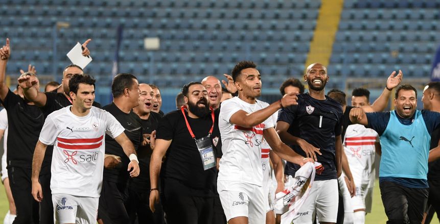 ممر شرفي للزمالك من لاعبي البنك الأهلي «فيديو»