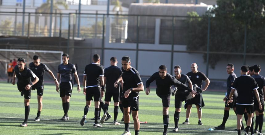 تدريب عملي للحكام في مركز المنتخبات الوطنية «صور»