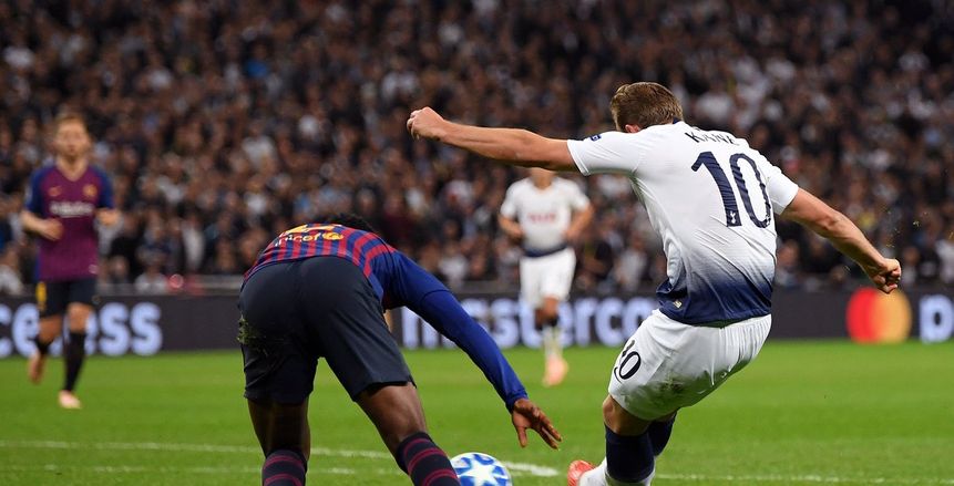 دوري أبطال أوروبا| «كين» يقود تشكيل توتنهام المنتظر ضد برشلونة