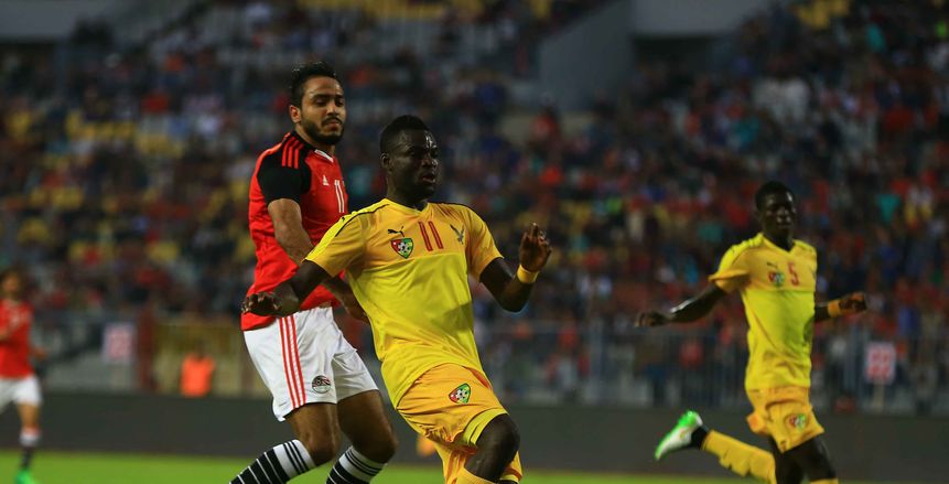 منتخب توجو يحرز هدفه الأول في مرمى مصر