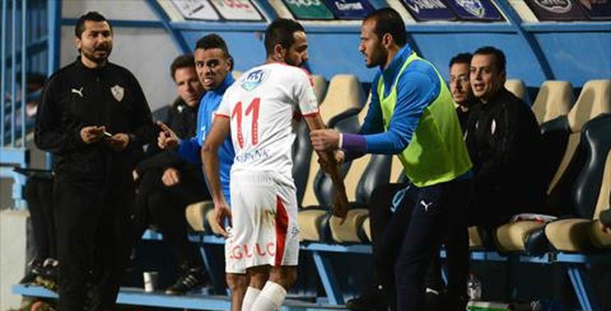 بالصور.. كهربا يذبح عجلا لفك نحسه مع الزمالك