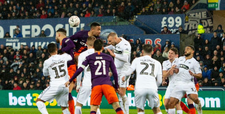 بالفيديو| مانشستر سيتي إلى نصف نهائي كأس الاتحاد بـ«ثلاثية» قاتلة أمام سوانزي