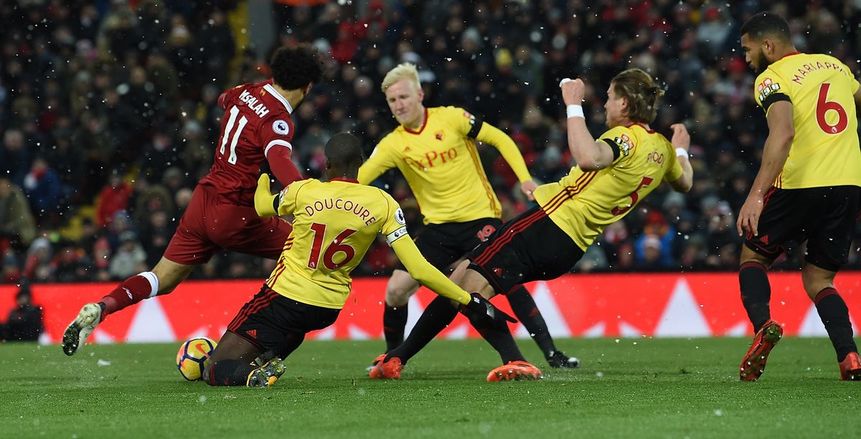 بالفيديو| ليفربول يستعرض أهداف محمد صلاح أمام واتفورد قبل مواجهة اليوم