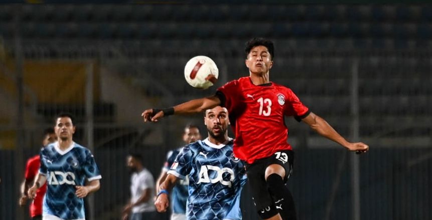 بيراميدز يفوز على منتخب الشباب بثنائية وديا