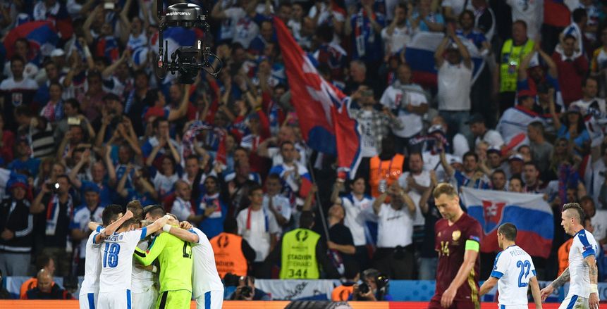 بالفيديو| سلوفاكيا تضرب روسيا بثنائية
