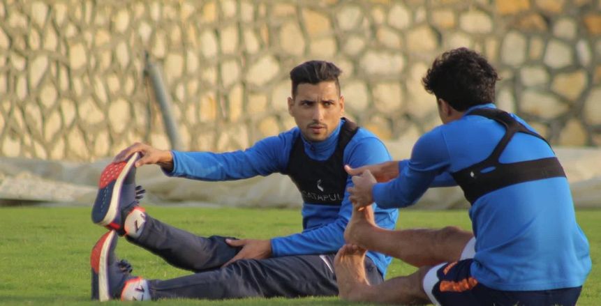 إصابة مدافع المقاصة قبل مواجهة إنبي
