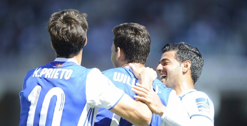 بالفيديو.. سوسيداد يزاحم ريال مدريد وبرشلونة على الصدارة بتجاوزه غرناطة