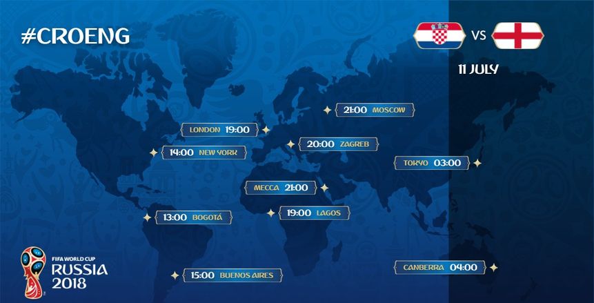 11 يوليو 2018.. أبرز مواجهات اليوم في كأس العالم والقنوات الناقلة