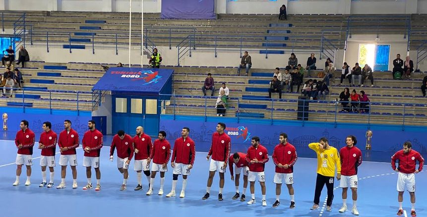 وسام نوار رجل مباراة منتخب اليد وغينيا بالبطولة الأفريقية