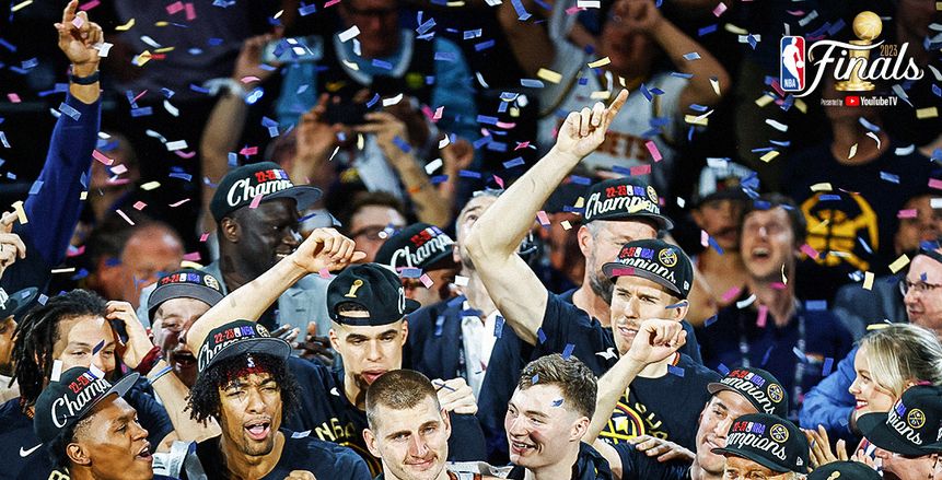 دنفر ناجتس يدخل التاريخ ويتوج بأول ألقابه في دوري السلة الأمريكي NBA (فيديو)