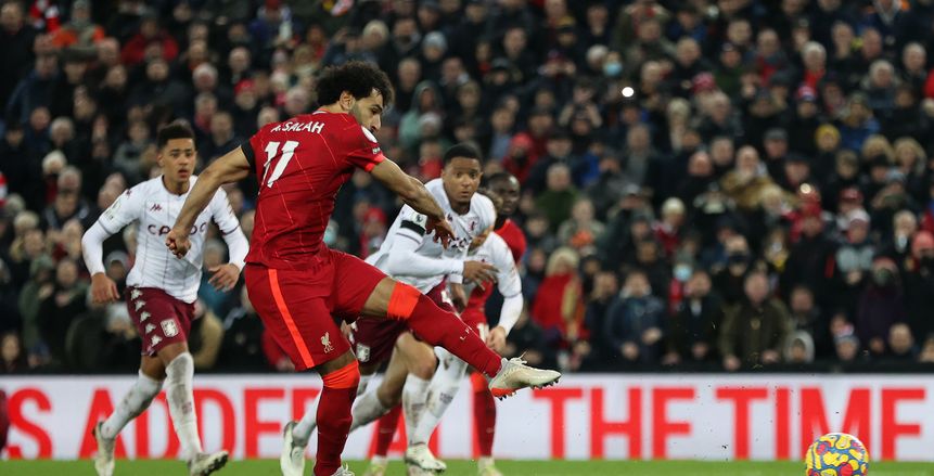 محمد صلاح «الهداف» يقود ليفربول لفوز ثمين على أستون فيلا «فيديو»