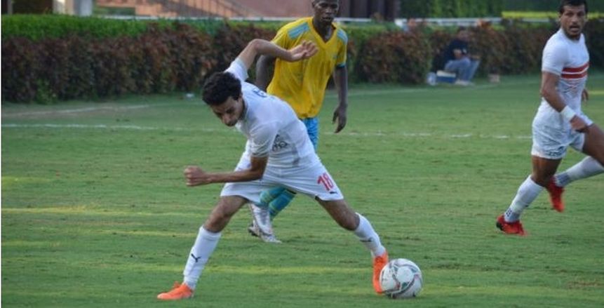 عودة حفني وإصابة علاء.. الزمالك يسحق مياه البحيرة بسباعية وديا