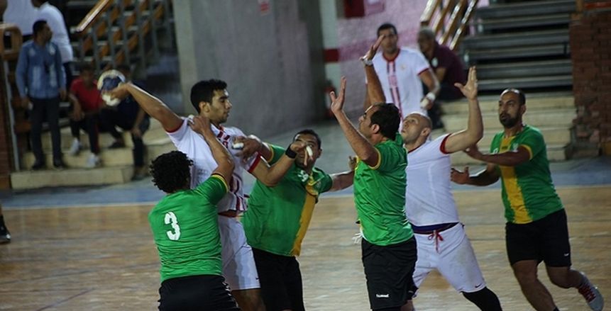 "يد الزمالك" يفوز على الزهور 31\26.. ويواصل تصدر دوري المحترفين