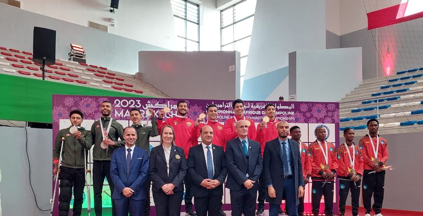 نتائج منتخب مصر للترامبولين ببطولة أفريقيا في المغرب