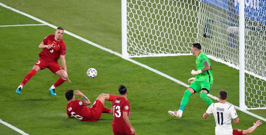 هدف ديميرال التاريخي وصلابة إيطاليا.. 8 أرقام قياسية بافتتاح يورو 2020