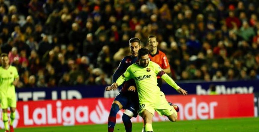 برشلونة ينتظر نقاط ليفانتي لحسم الدوري الإسباني رسميا