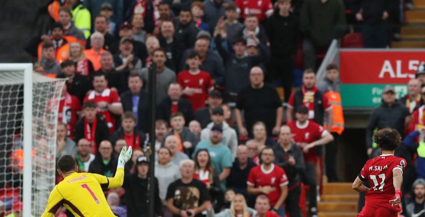 رقم قياسي فريد يحققه محمد صلاح بعد هدفه في نوتنجهام فورست