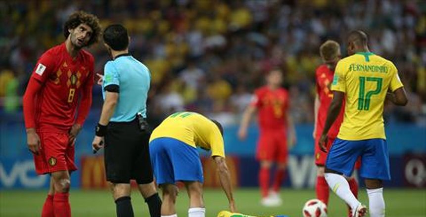 بالفيديو| بلجيكا تتقدم على البرازيل بهدف عكسي