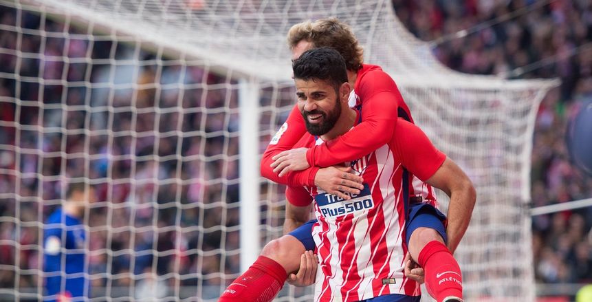 أبطال العالم يعودون إلي تدريبات اتلتيكو مدريد