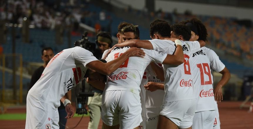 الزمالك يتقدم بهدف عدي الدباغ على الجونة في الشوط الأول بالدوري
