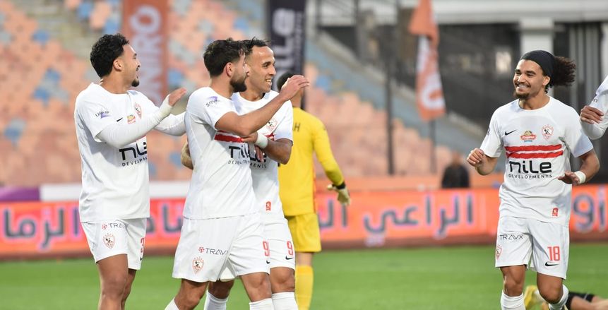 أهداف مباراة الزمالك وكهرباء الإسماعيلية في الدوري المصري: شريف يسجل الثالث