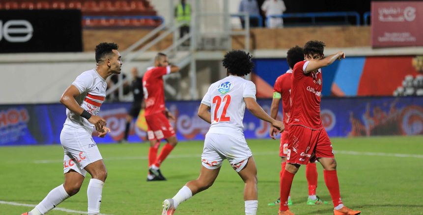 إصابة علاء وتألق السعدني ضمن أبرز مشاهد مباراة الزمالك وحرس الحدود