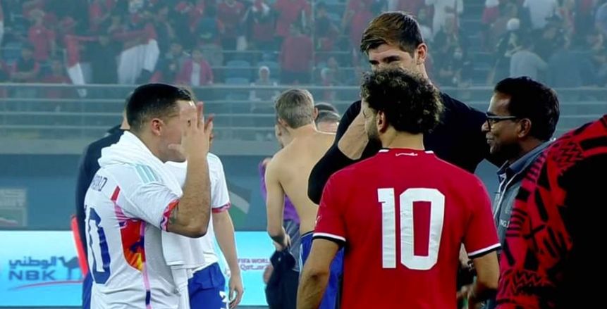 «وصلة هزار» بين محمد صلاح وثنائي ريال مدريد عقب مباراة مصر وبلجيكا