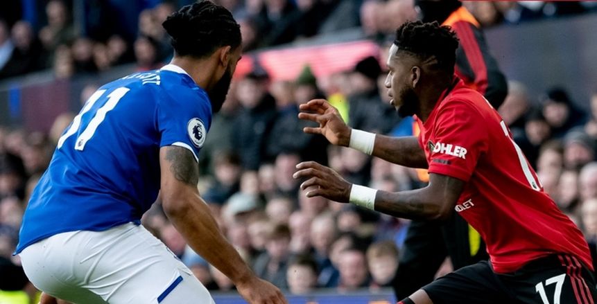 مانشستر يونايتد يسقط في فخ التعادل الإيجابي أمام إيفرتون (فيديو)