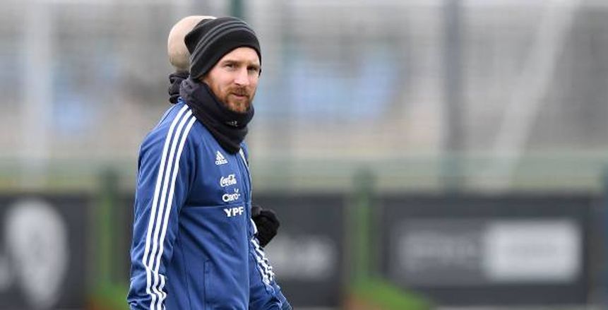 ليونيل ميسي يظهر فى ريال مدريد