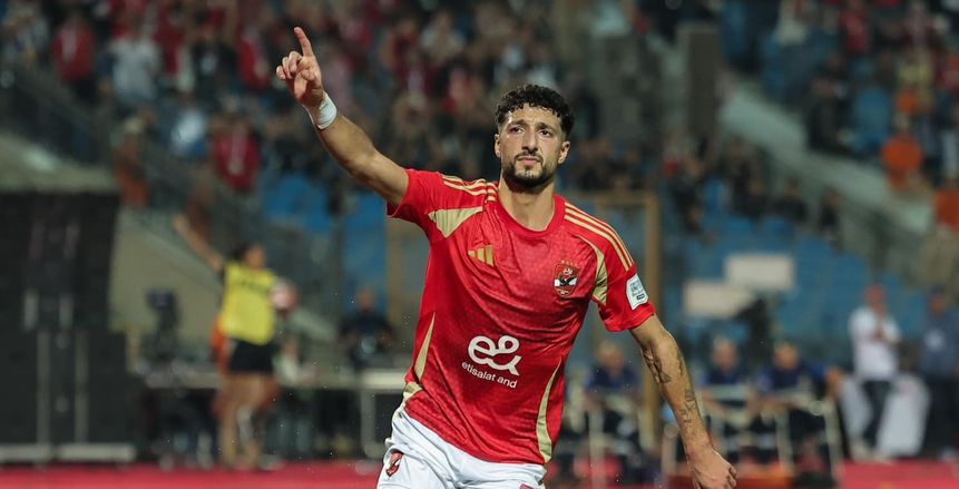 شاهد هدف وسام أبو علي من ركلة حرة مباشرة أمام شباب بلوزداد