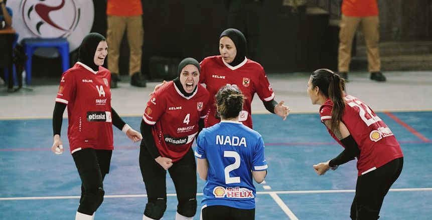 لاعبات طائرة الأهلي بعد الفوز بالدوري: «عاوزين المزيد من الألقاب»