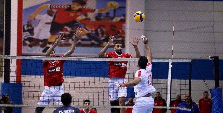 موعد مباراة الأهلي والزمالك في نهائي سوبر الكرة الطائرة والقنوات الناقلة