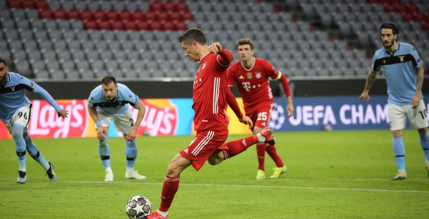 بايرن ميونخ يتأهل إلى ربع نهائي دوري أبطال أوروبا بثنائية ضد لاتسيو