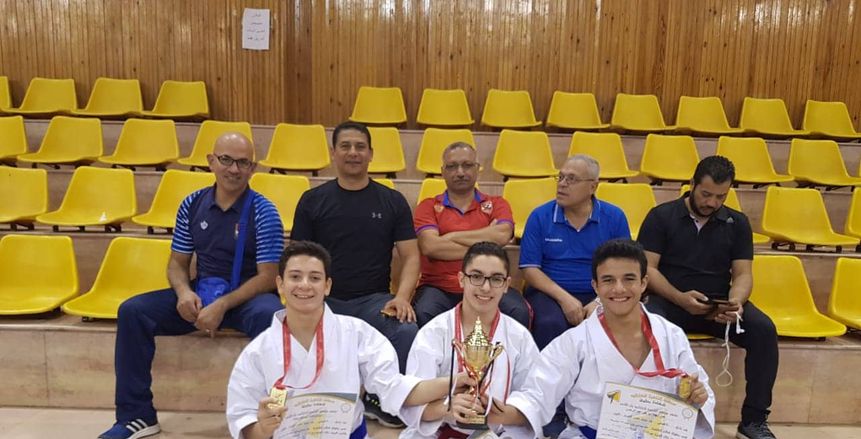 ناشئو كاراتيه الأهلي يتصدرون منطقة القاهرة في «الكوميتيه»