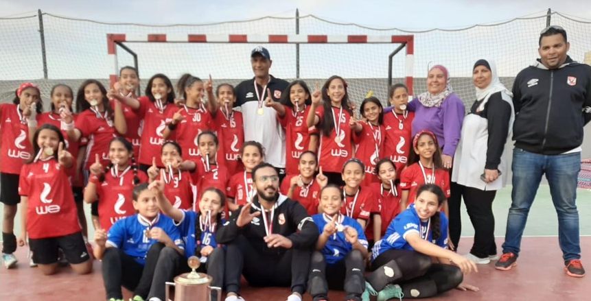 بنات "يد الأهلي 2008" على قمة المجموعة في أول أيام "الجمهورية الشتوية"