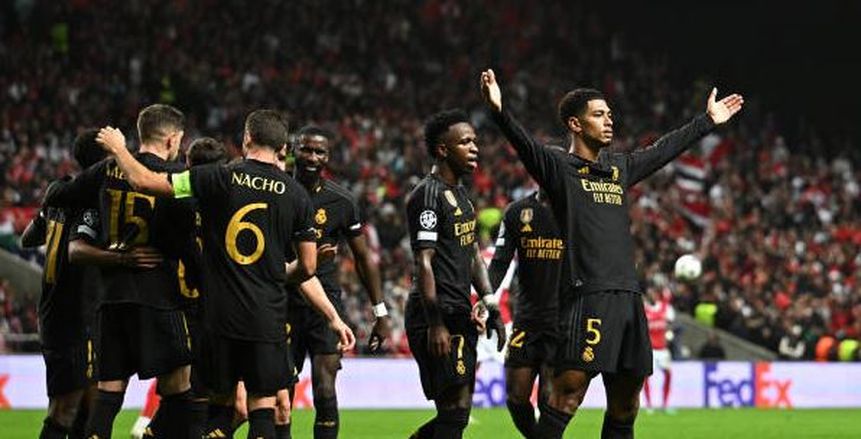 ريال مدريد يسقط سبورتنج براجا بثنائية.. ونابولي يهزم يونيون برلين بهدف بالأبطال