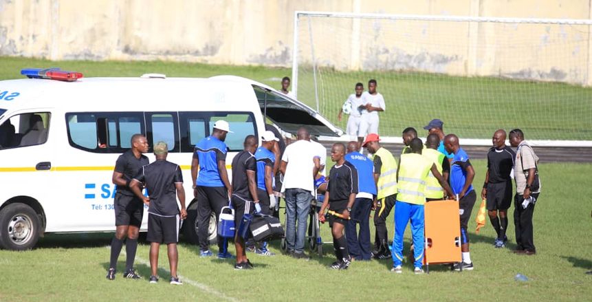 بالفيديو| وفاة لاعب أثناء سير مباراة بـ«الدوري الجابوني»