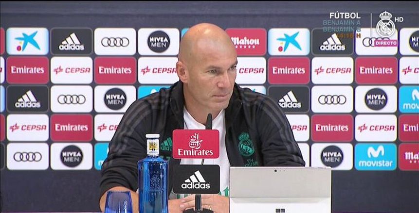 "زيدان" يصف نفسه بـ"المحظوظ"في تجربته مع ريال مدريد