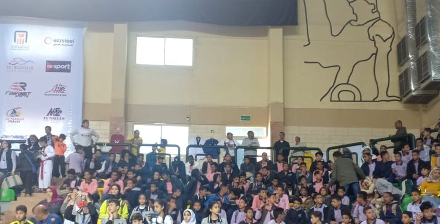 حضور جماهيرى مكثف في بطولة مصر الدولية للتايكوندو