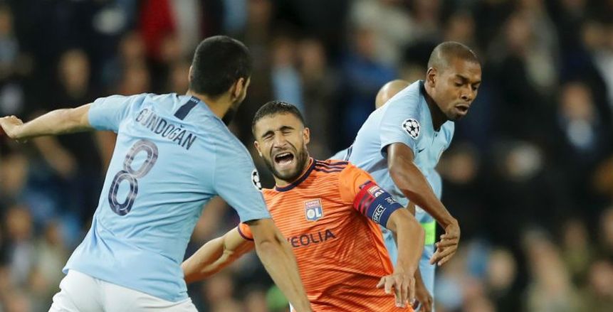 دوري أبطال أوروبا| موعد مباراة ليون ضد مانشستر سيتي والقنوات الناقلة