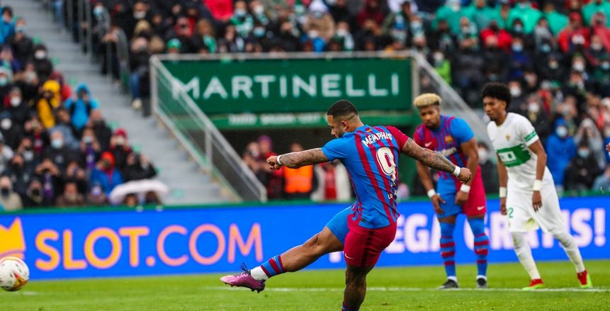 أهداف مباراة برشلونة وإلتشي اليوم في الدوري الإسباني