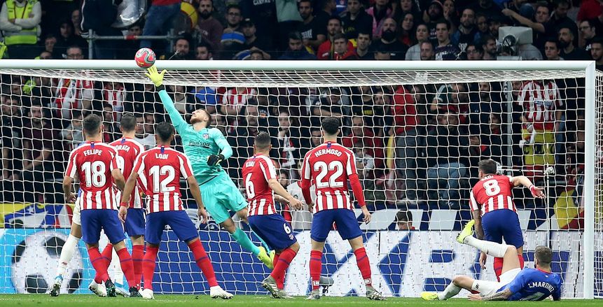 موراتا يقود هجوم أتلتيكو مدريد أمام لوكوموتيف بدوري الأبطال