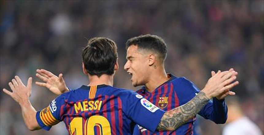 كلاسيكو الأرض|.. بالفيديو.. «كوتينيو» يتقدم لـ «برشلونة» بالهدف الأول