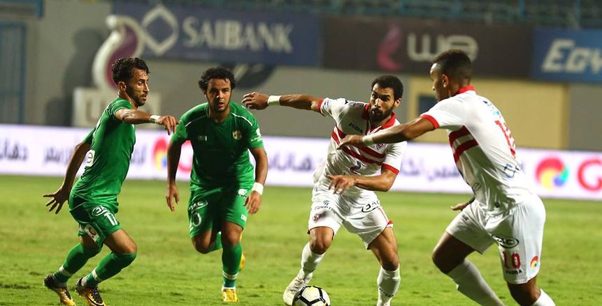 20 دقيقة| رزاق سيسيه يُهدر فرصة الهدف الأول لـ «زعيم الثغر» أمام الزمالك