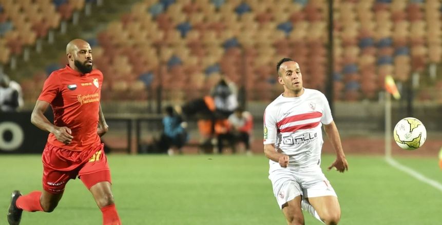 أهداف مباراة الزمالك والمريخ.. منسي يسجل هاتريك