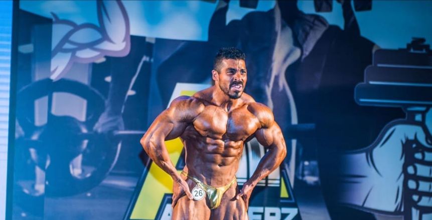 محمد شاكوش: جاهز للحفاظ على لقب البطولة العربية لكمال الأجسام 202‪2