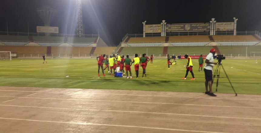 بالصور| تقسيمة قوية في مران منتخب أوغندا استعدادا لمواجهة مصر